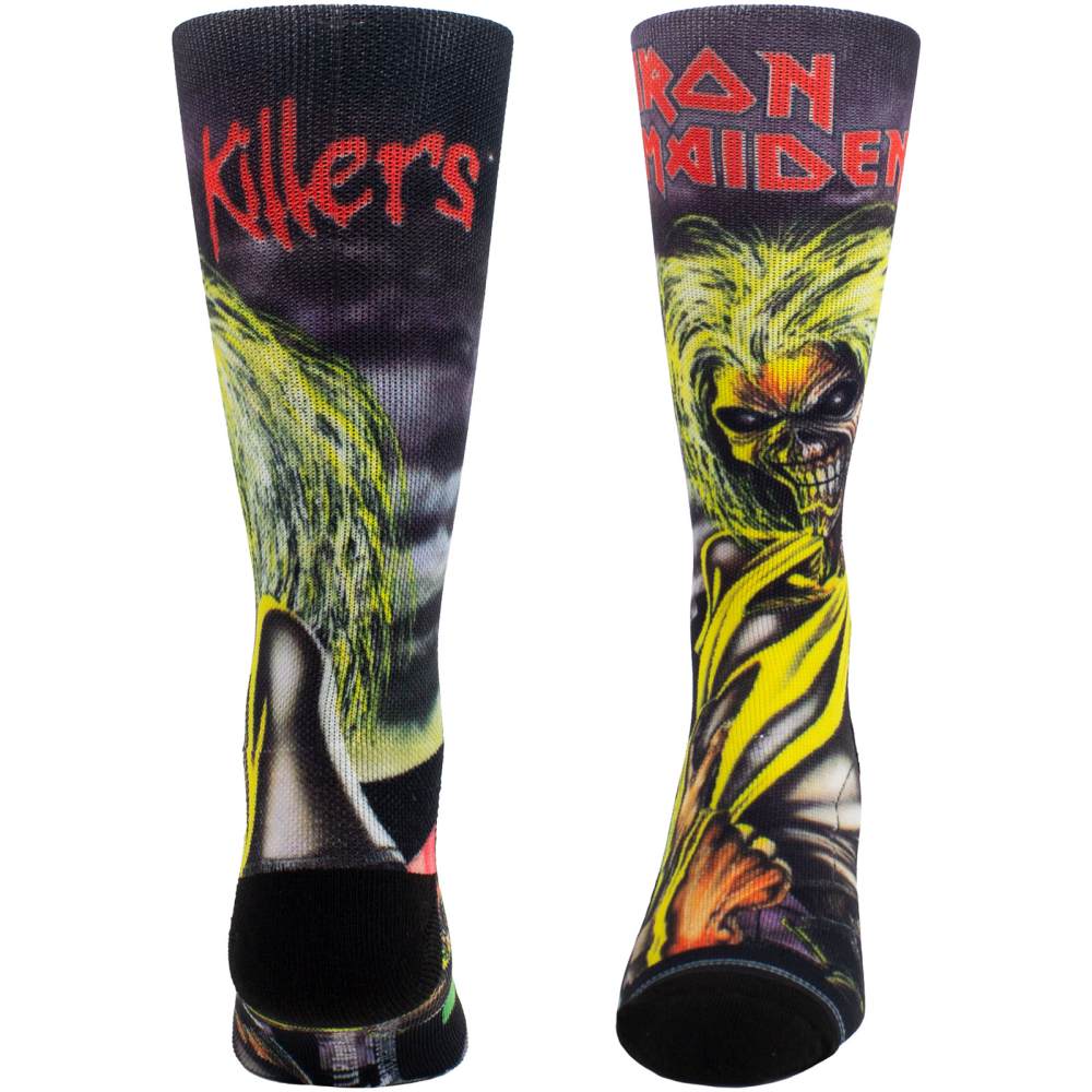 Iron Maiden - Killers Sublimation Socken - Schwarz